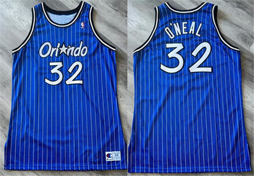 Men's Blue Orlando Magic Active Player Custom Stitched Jersey